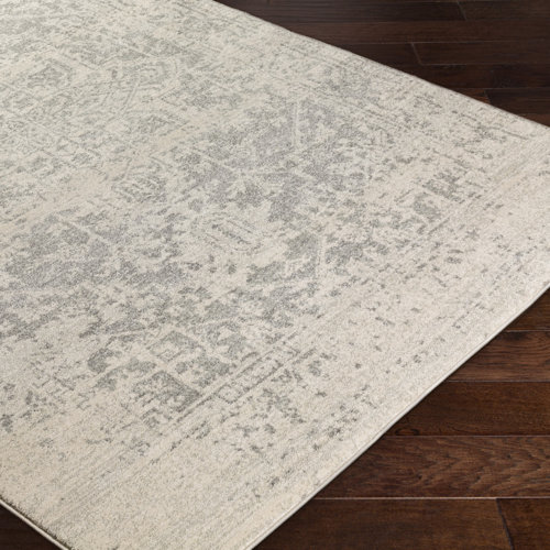 Mistana™ Hillsby Performance Charcoal/Medium Gray/Light Beige Rug